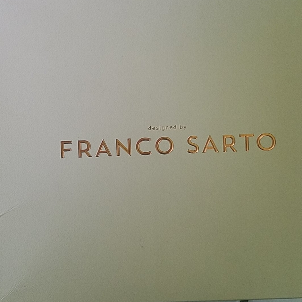 Franco Sarto NEVER WORN Silver Wedges